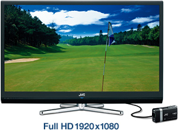 Vidéo Full HD 1920_1080 avec une résolution horizontale de 1000 lignes TV