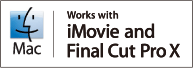 Compatible avec iMovie et Final Cut Pro X