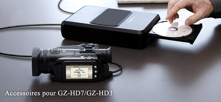 Accessoires pour GZ-HD7/GZ-HD3
