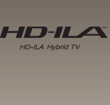 Image: HD-ILA Hybrid TV Logo