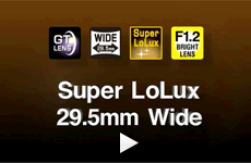 Super LoLux / Grande angle de 29,5 mm