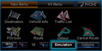 Simulation d'itinéraire 